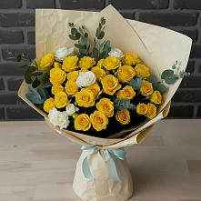 Букет цветов из:  Розы в Анапской