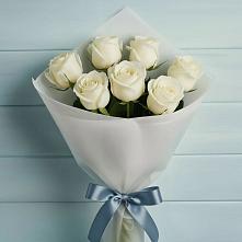 7 Белых роз Эдлесс Лав #REPLACE_PRED# Анапской Букет 7 Белых роз Эдлесс Лав #REPLACE_PRED# Анапской