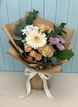 Букет цветов из:  Герберы и Хризантемы в Анапской