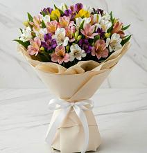 Букет цветов из:  Альстромерии #REPLACE_PRED# Анапской
