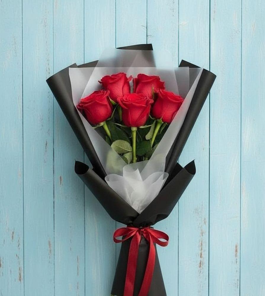 Букет в ритме города в Анапской Букет цветов из: Розы в Анапской